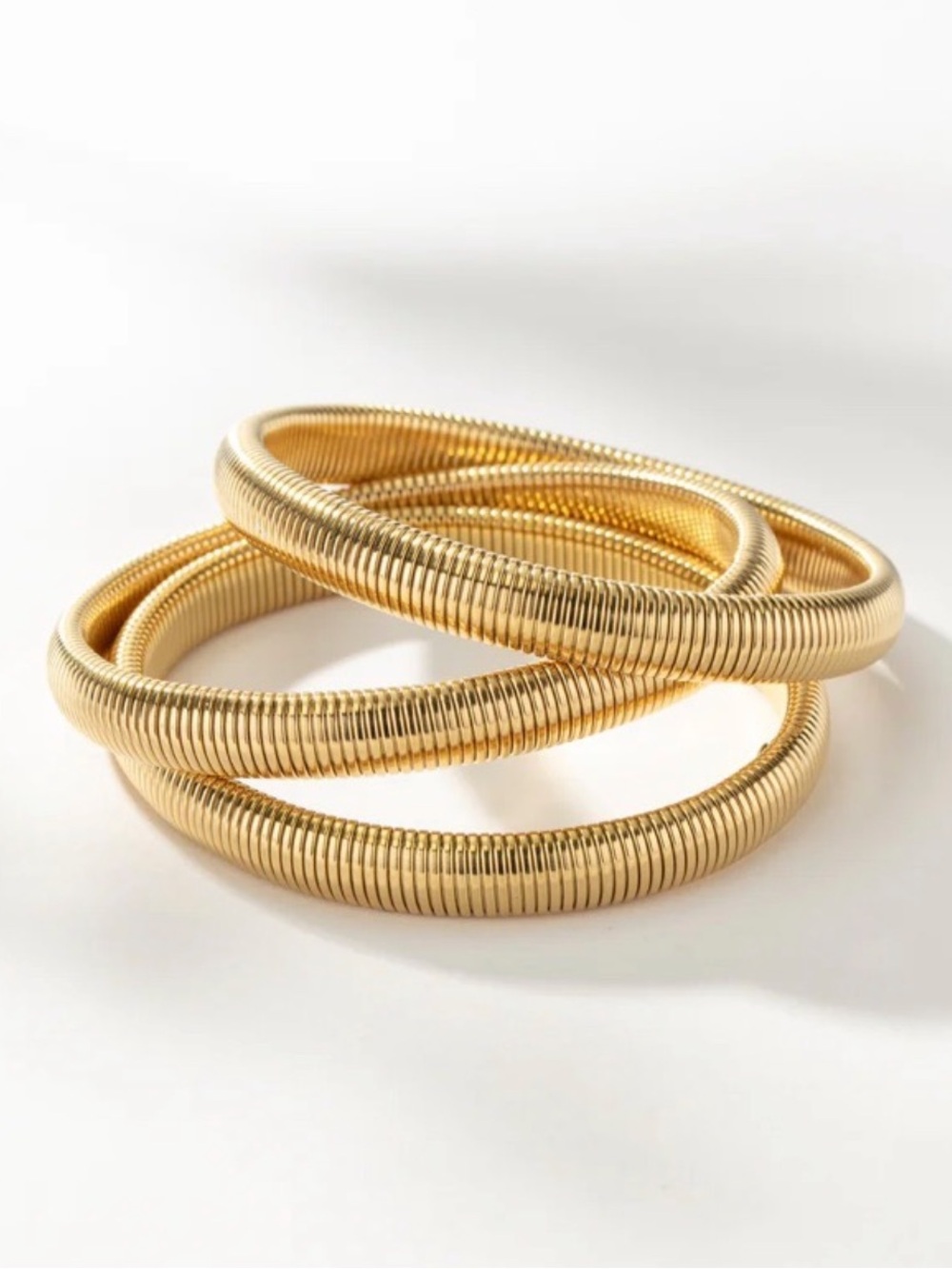 Uncommon James- Cleo Bracelet (Set of 3) Gold 💛